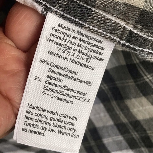 J. Crew Mercantile Plaid Button Down Shirt - Picture 5 of 7